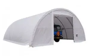 Mobile prefab hangars and tents