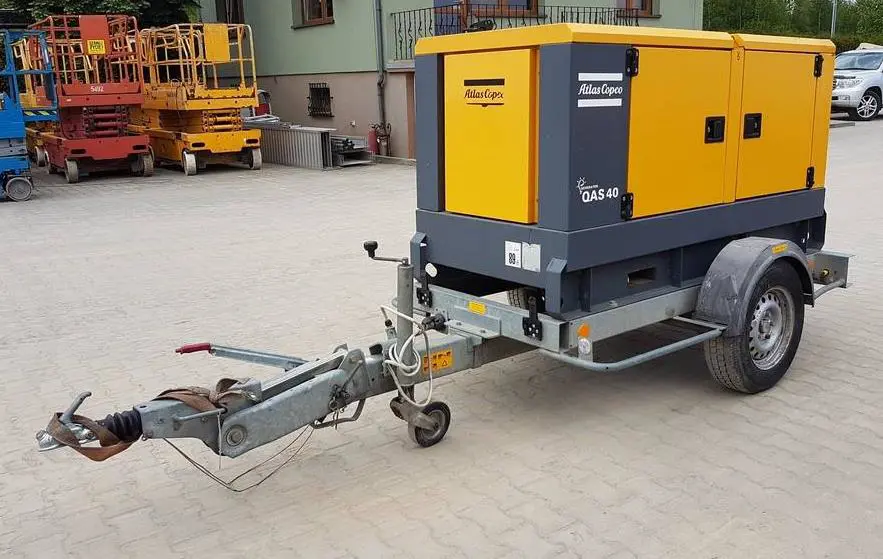 Generaator 32kW, diisel, poolhaagis