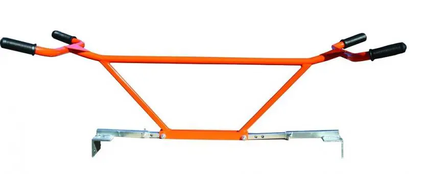 Kahe inimese tänavakivide paigaldamise klamber