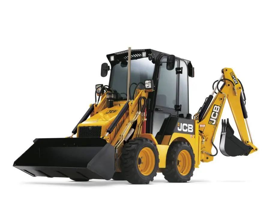Compact backhoe loader