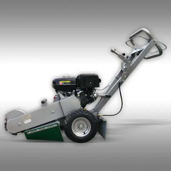 Walk-behind stump cutter, petrol