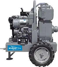 Groundwater lowering pump, diesel