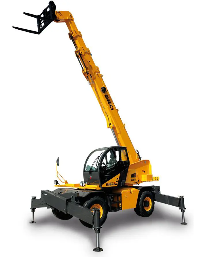 Pöörd-teleskooplaadur, <21 m, <5 t