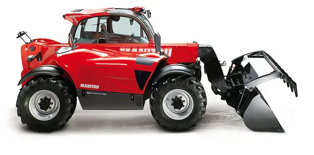 Teleskooplaadur, <8 m, <4 t