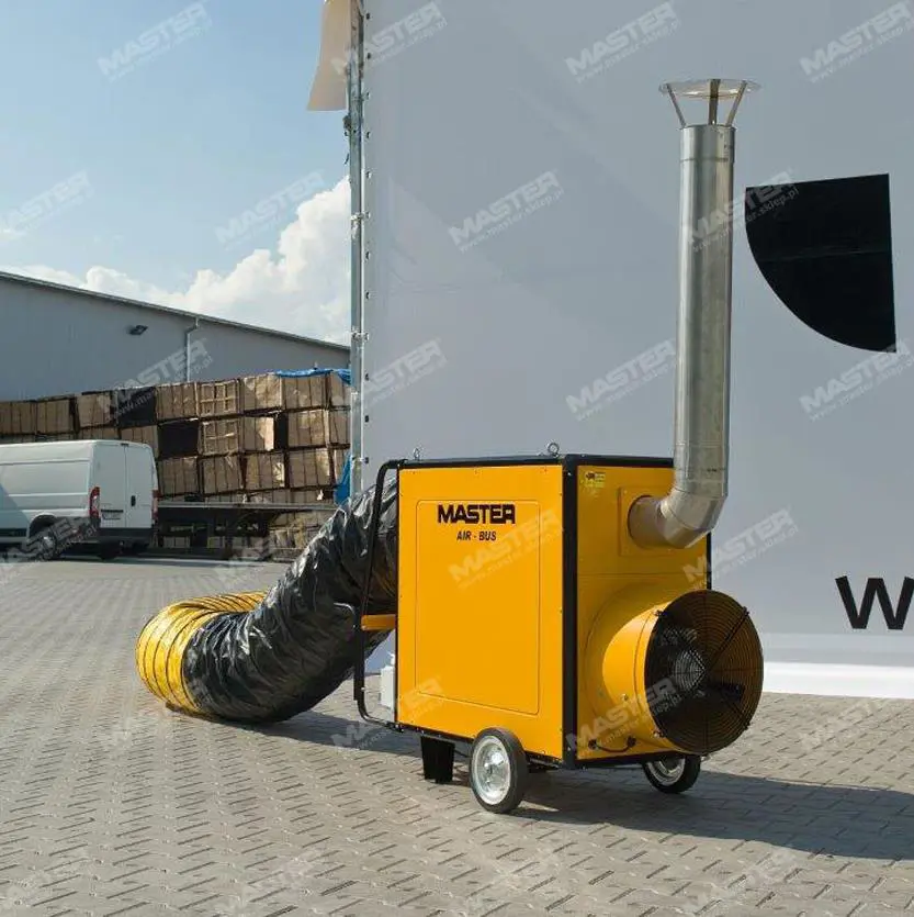 Kaudküttega õliküttel töötav soojusgeneraator, 80 kW, 230 V