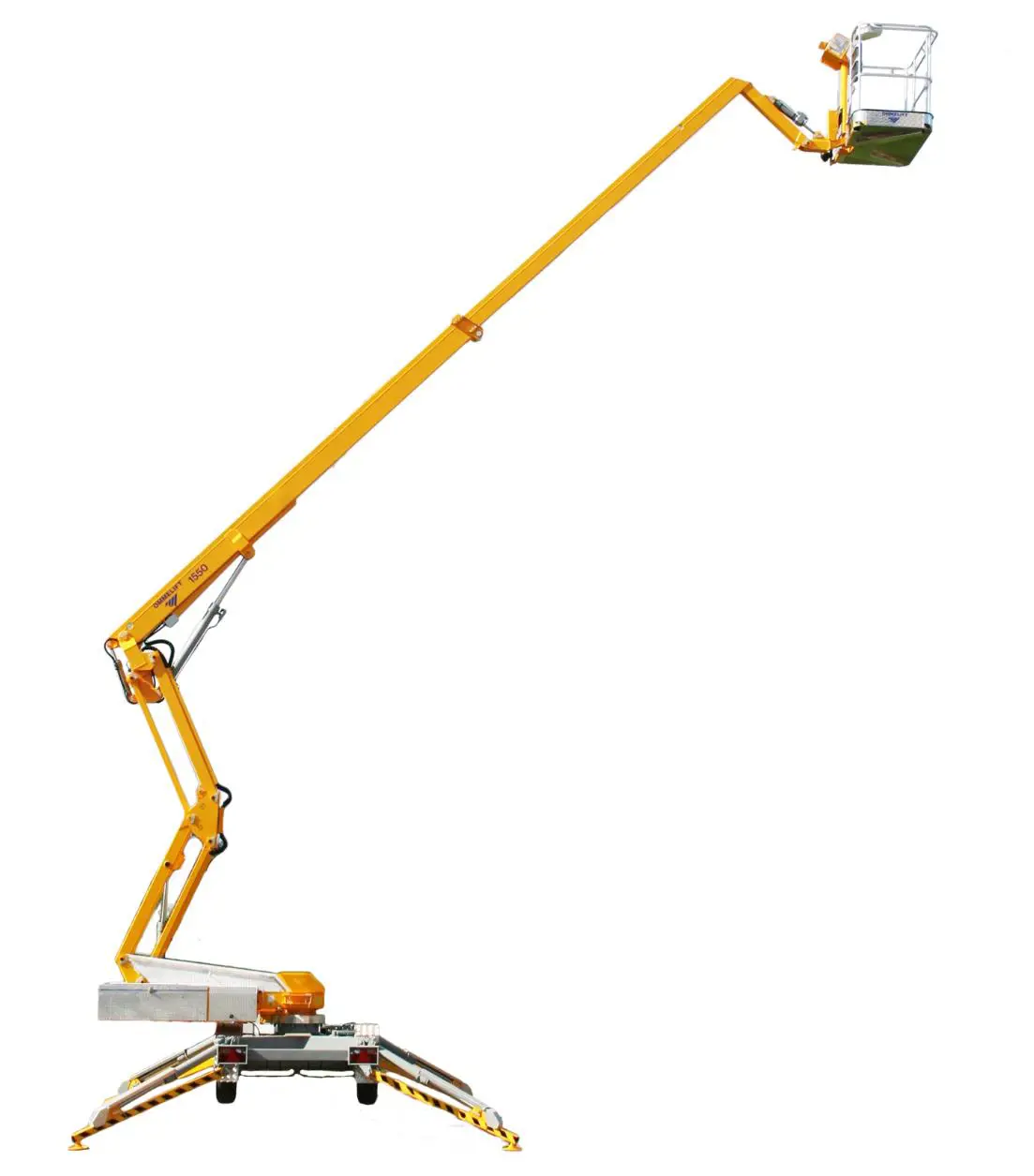 Trailer mounted boom lifts, 15m