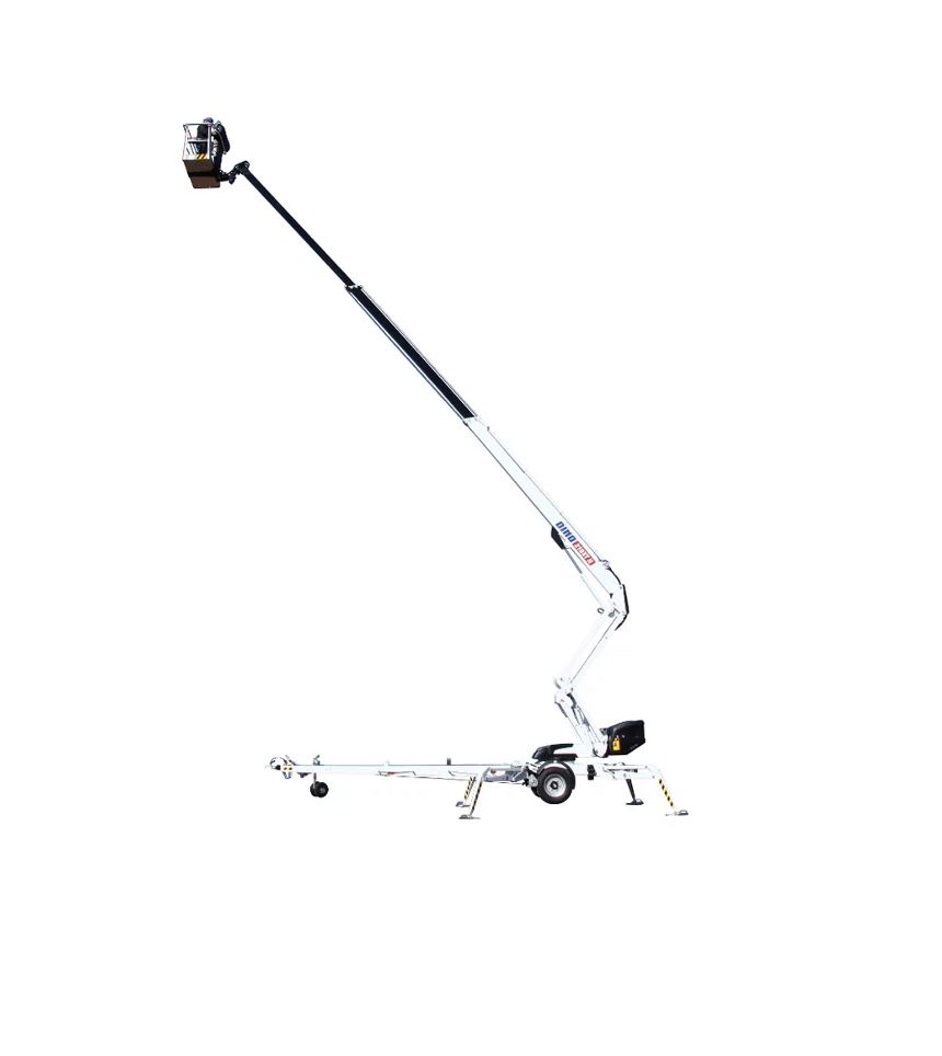 Trailer mounted boom lifts, 21m