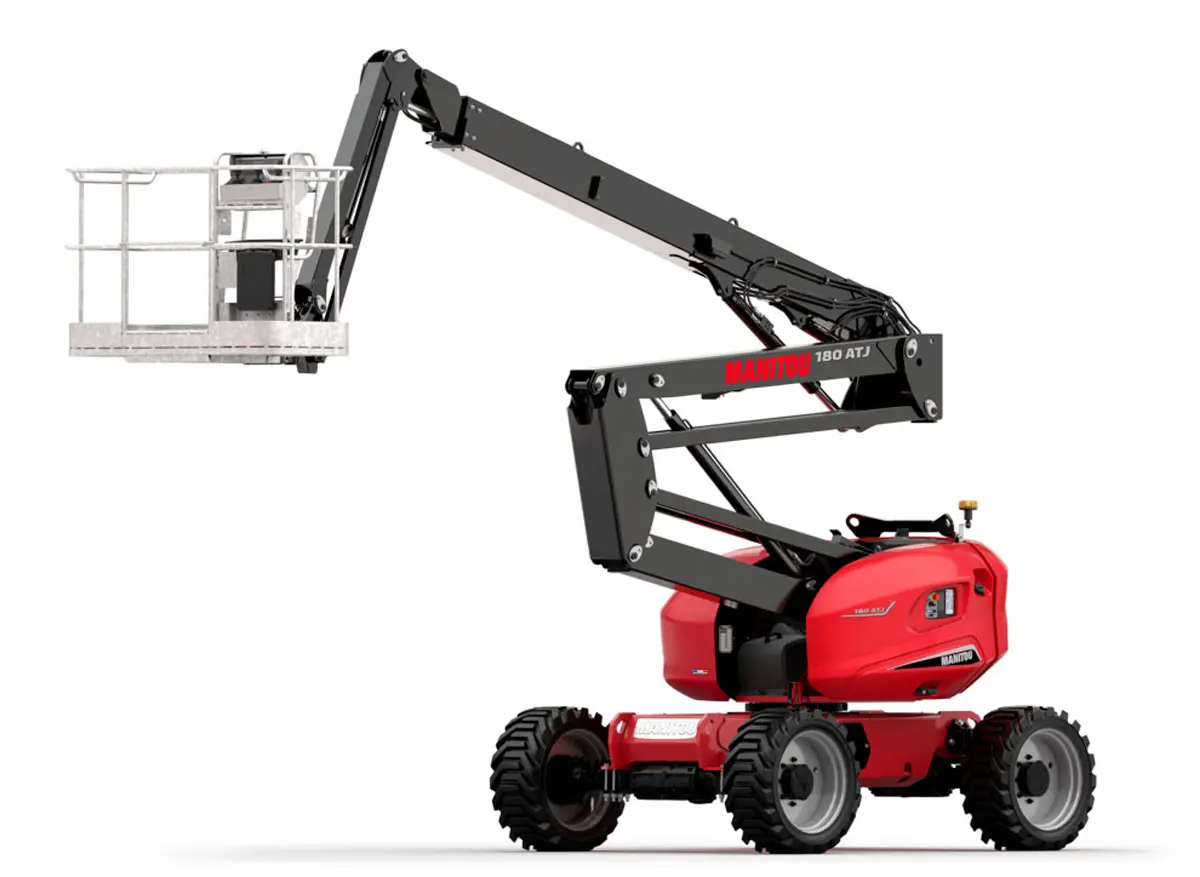 Rough-terrain articulating boom (diesel, 4 WD), 18m