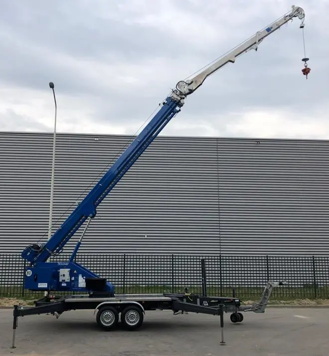 Trailer mounted cranes, 30m, <1.4t