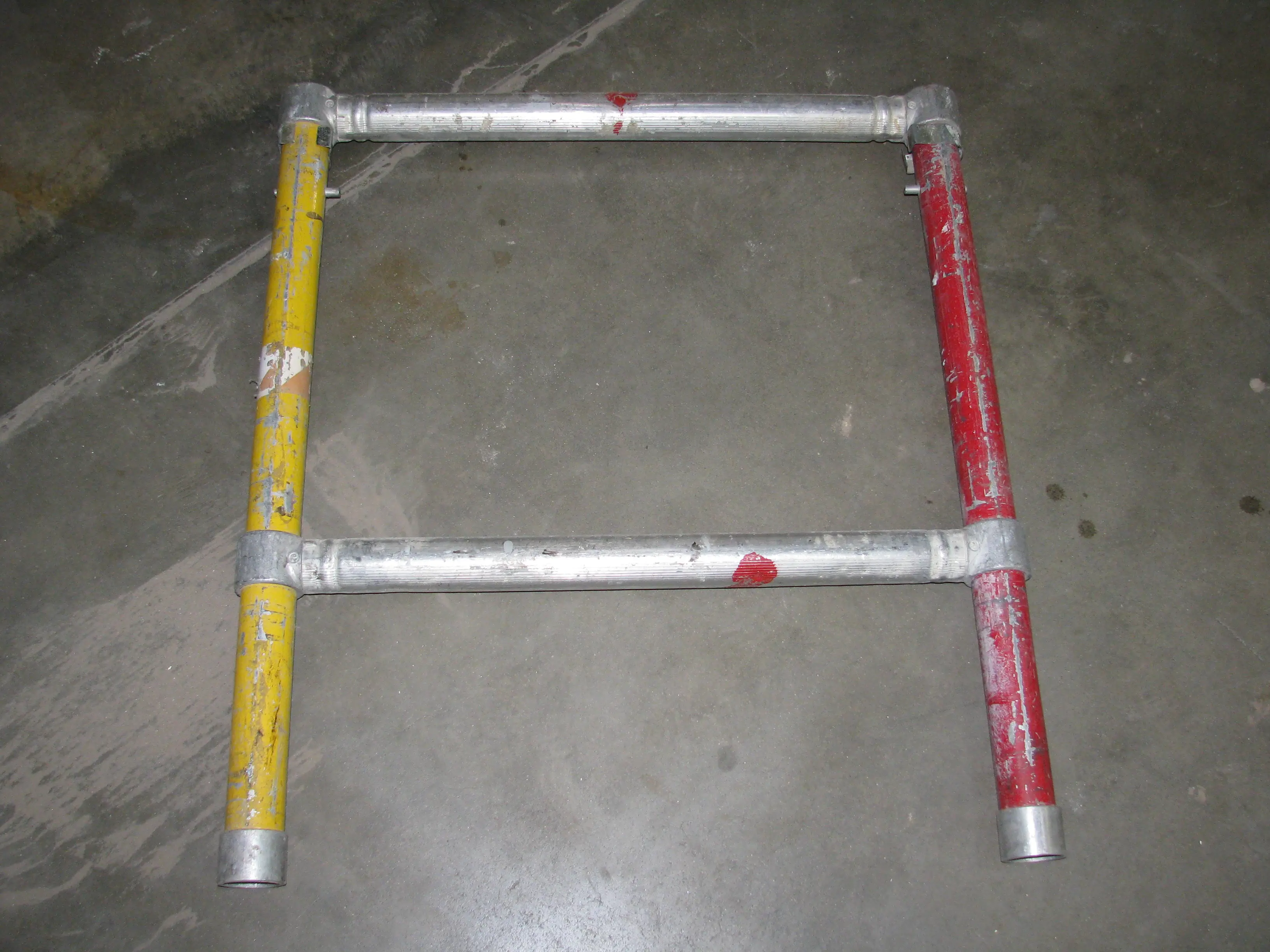 Instant Upright SPAN 2 Rung Upper Guardrail Frame (Narrow), 0.8m x 0.75m