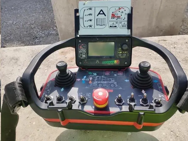 Remote controls for telescopic loader