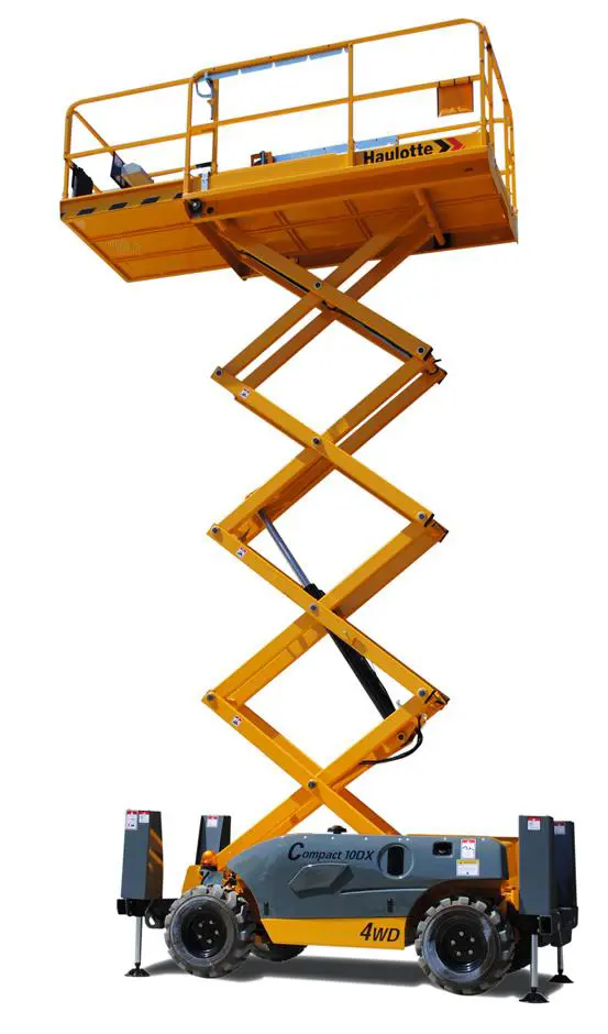 Rough-terrain scissor lifts (diesel)