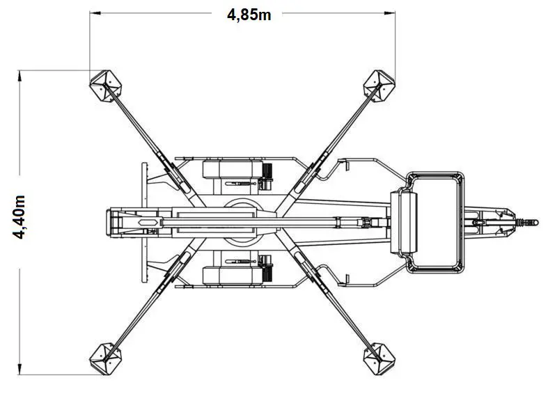 Trailer mounted boom lifts, 26m