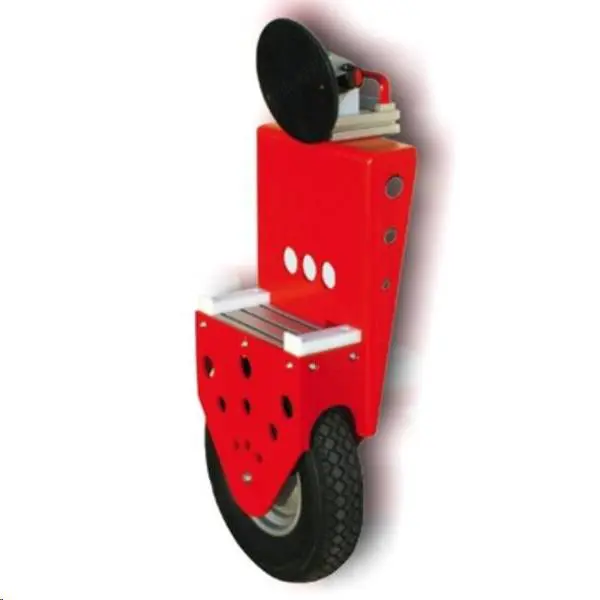 Transport wheel for glass