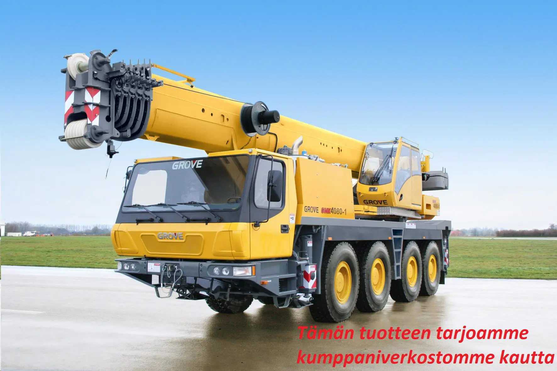 Auto Cranes, max lifting capacity 100t