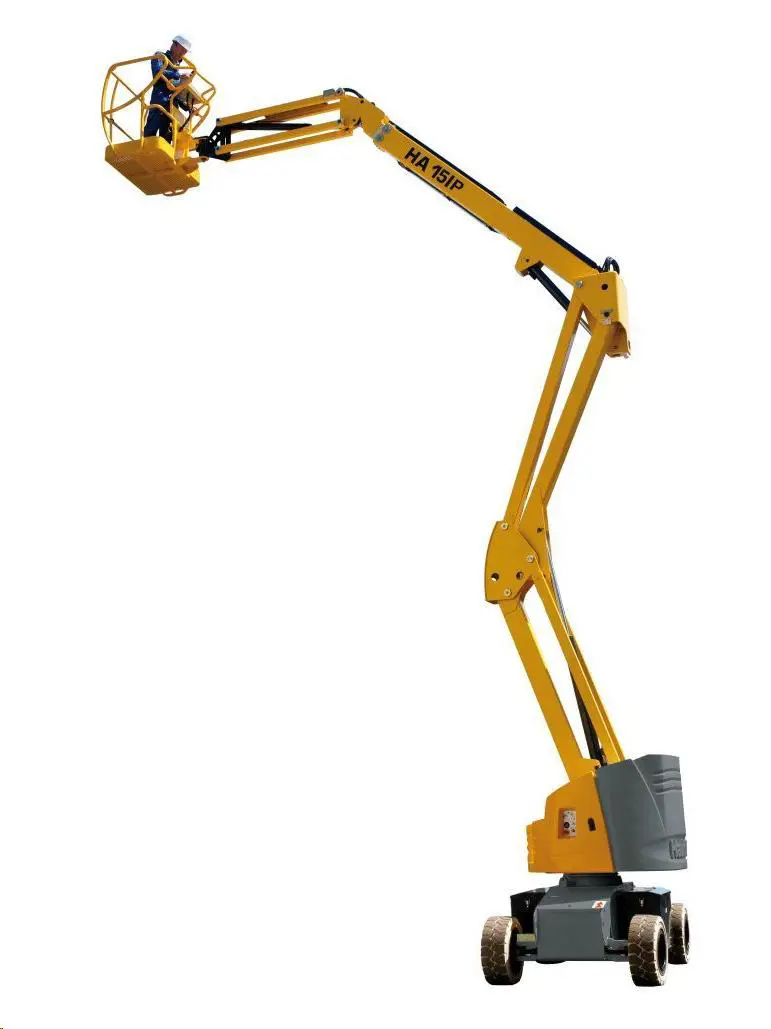 Electric articulating boom (battery), 15m