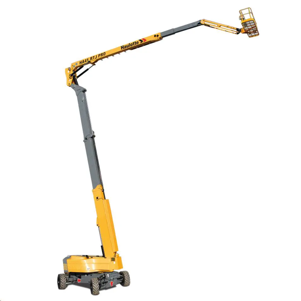 Rough-terrain articulating boom (diesel, 4 WD), 41m