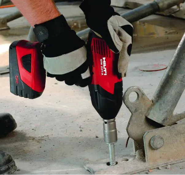 Impact wrench, Battery, 1/2", 450Nm