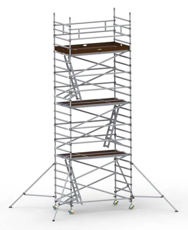 Instant Upright Span 300 DW Alu-tower 1.30m x 2.5m, H=7.0m (platform)