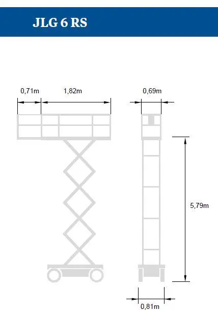 Electric scissor lifts (battery)