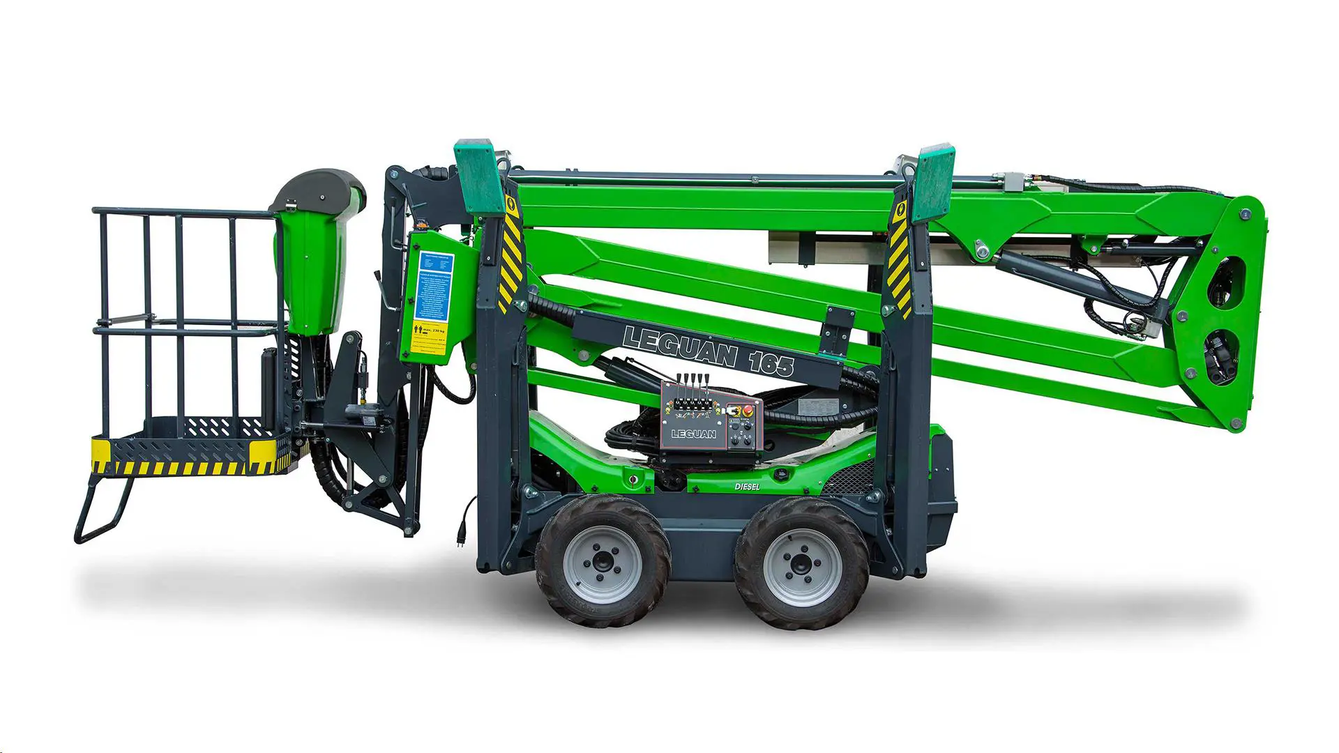 Spider work platforms, 16m