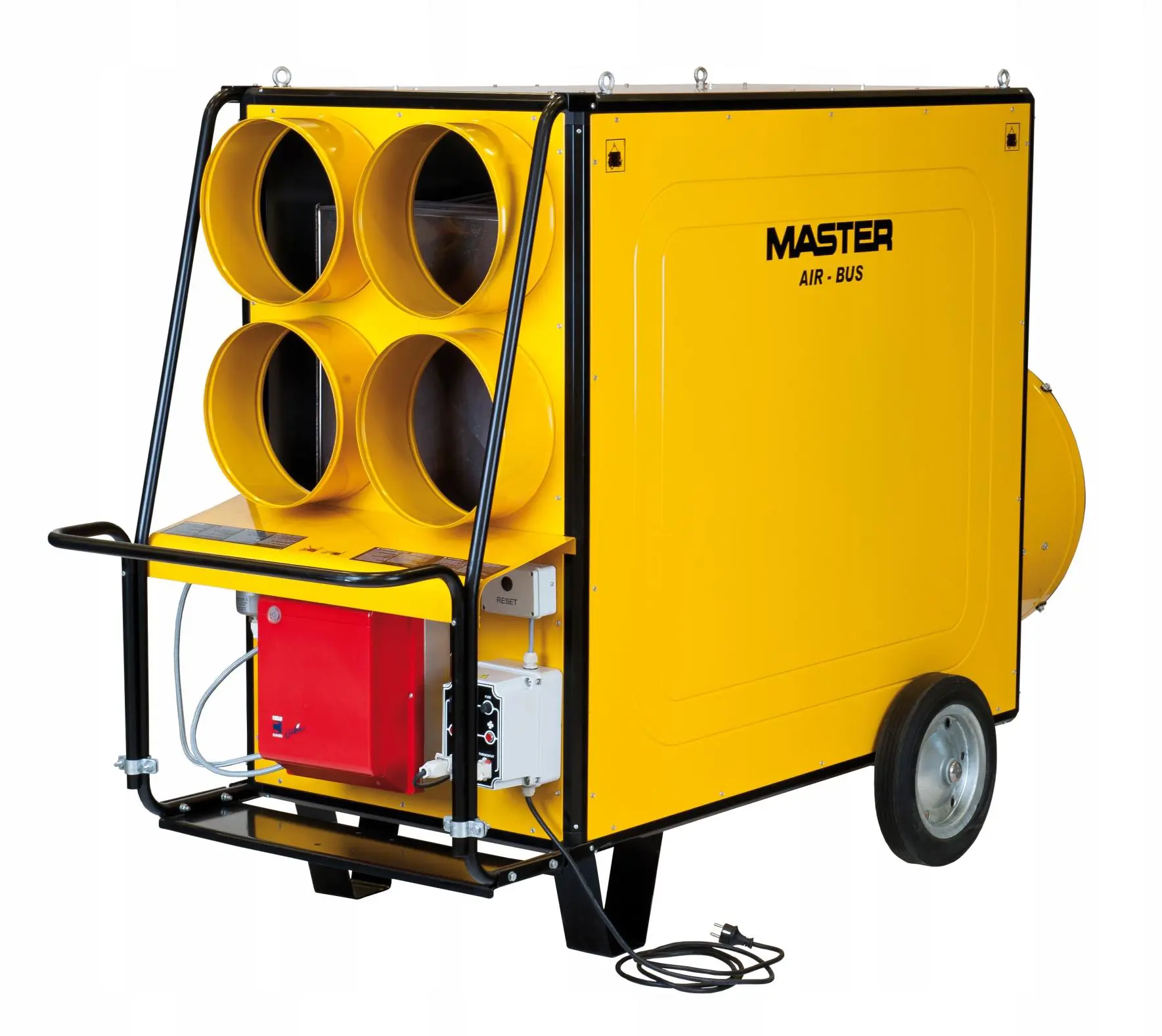 Indirect oil fired air heater, 140kW, 230V