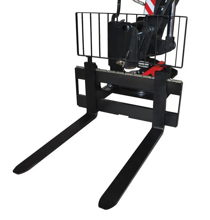 Rotating forks for Telescopic handler