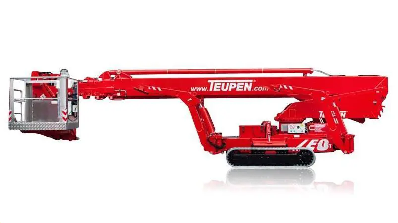 Spider work platforms, 36m