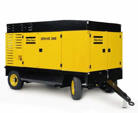 Diesel compressor, <22m3/min, <20bar