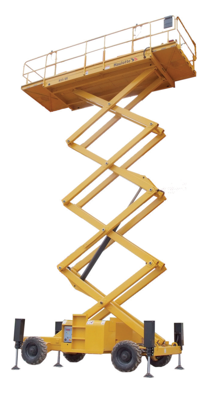 Padidntos platformos dyzelinis savaeigis žiklinis keltuvas, <15m