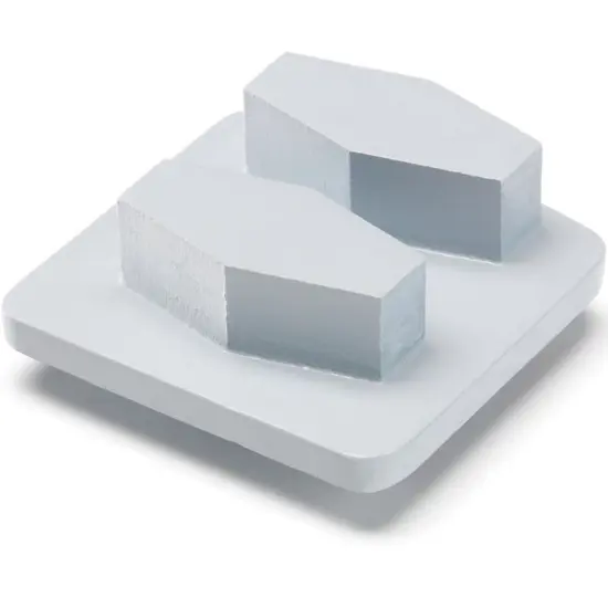 Deimantiniai segmentai grindų šlifuokliui