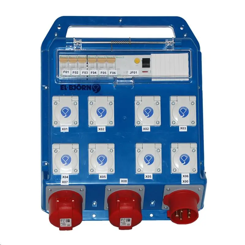 Elektros paskirtymo dėžutės