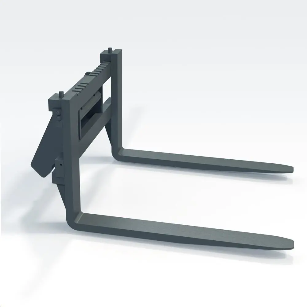 Paletinės šakės kompaktiniam krautuvui