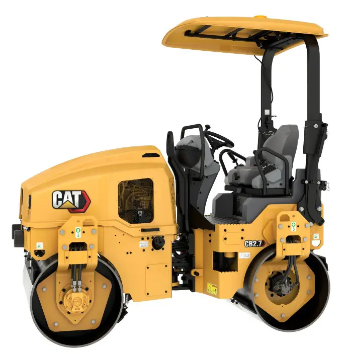 Asfaltinis vibro volas (dviejų būgnų), <3 t