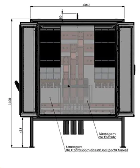 Paskirstymo dėžė <2000A