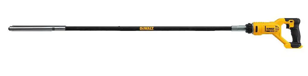 Betono vibratorius su integruotu velenu, akumuliatorinis