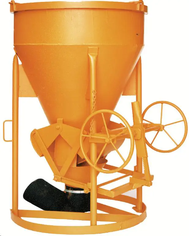 Concrete hopper, 1000 l