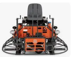 Double troweling machine, petrol