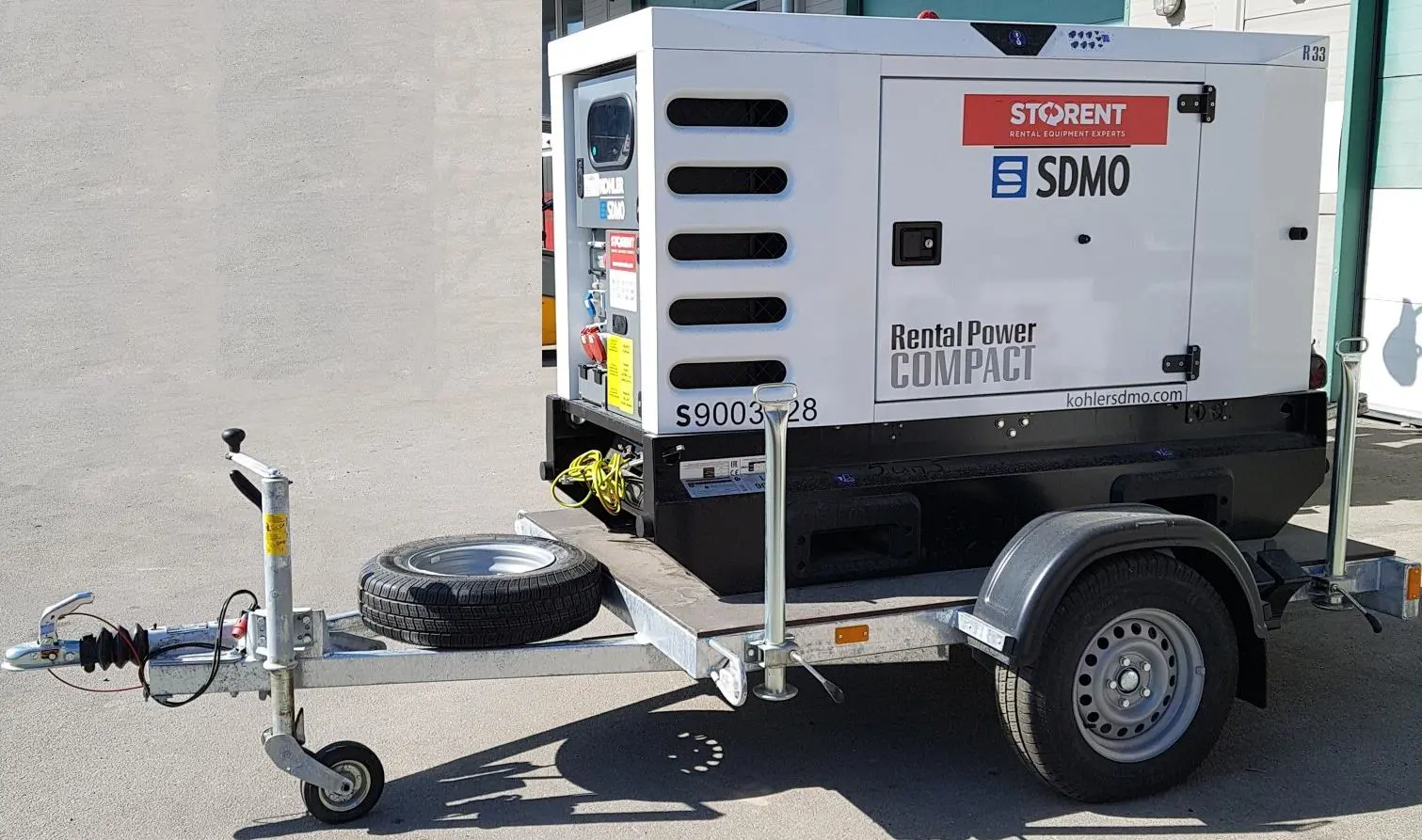 Generator, diesel - semitrailer 24kW