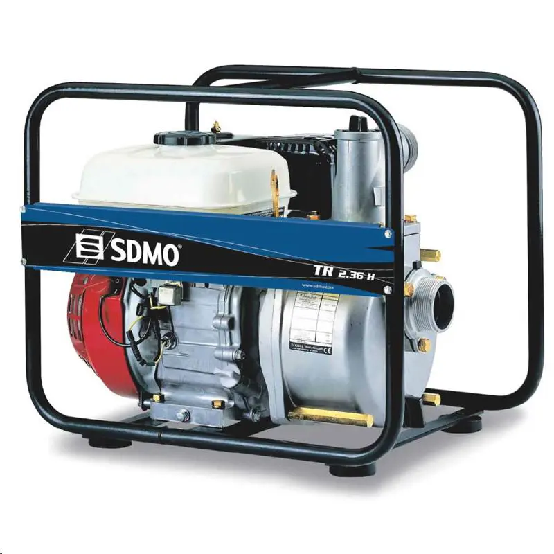 Vandens/purvo pompa, benzinas <600 l/min, DN50