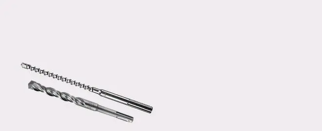 SDSMax grąžtai 41–45 mm, ilgis 261–520 mm