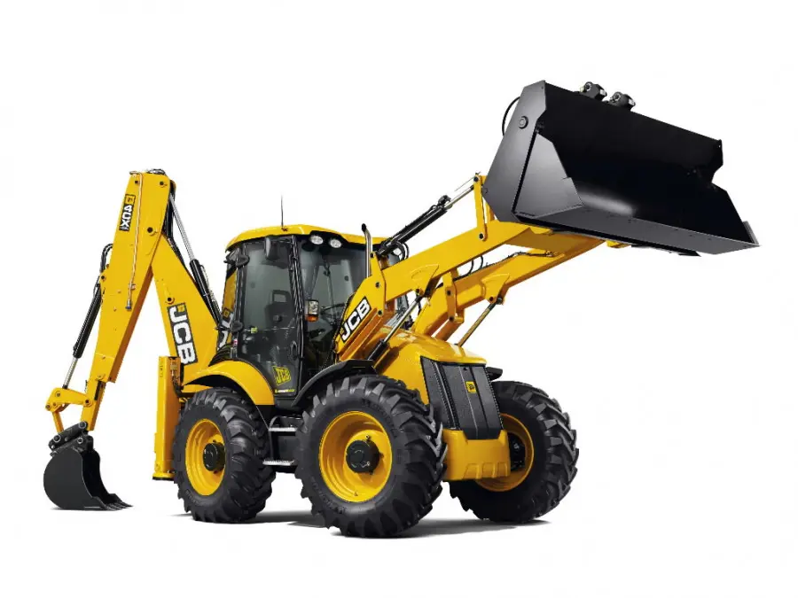 Backhoe loader,all big wheels