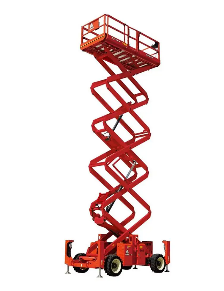 Šķērveida pacēlājs ar platformu (dīzelis, 4WD), 15 m