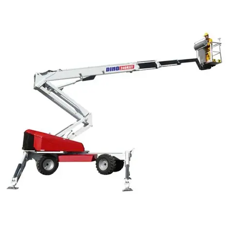 Spider work platforms, 24m