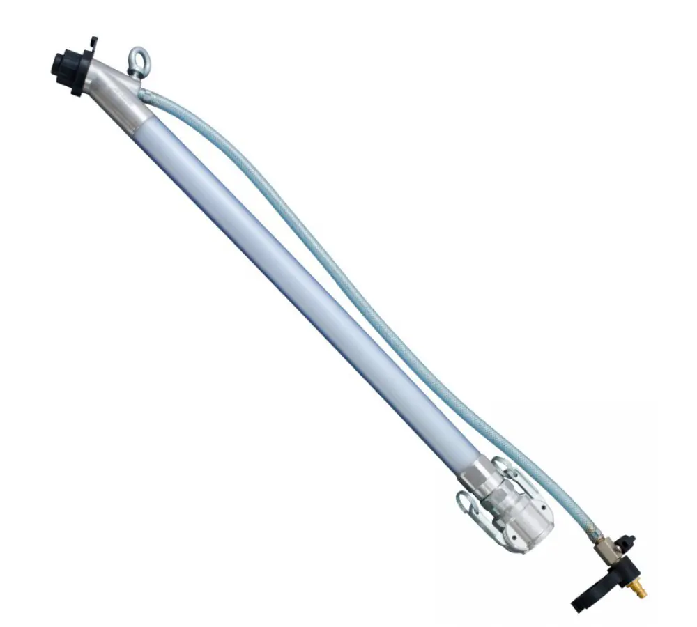 Decorative plaster application gun
