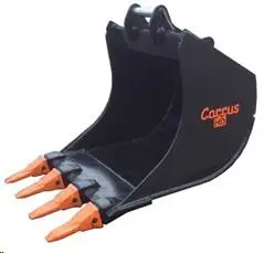 Standart buckets for mini excavators