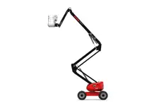 Rough-terrain articulating boom (diesel, 4 WD), 20m