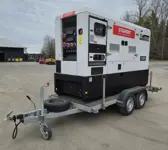 Generator, diesel - semitrailer, 100kW
