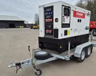 Generator, diesel - semitrailer, 64kW