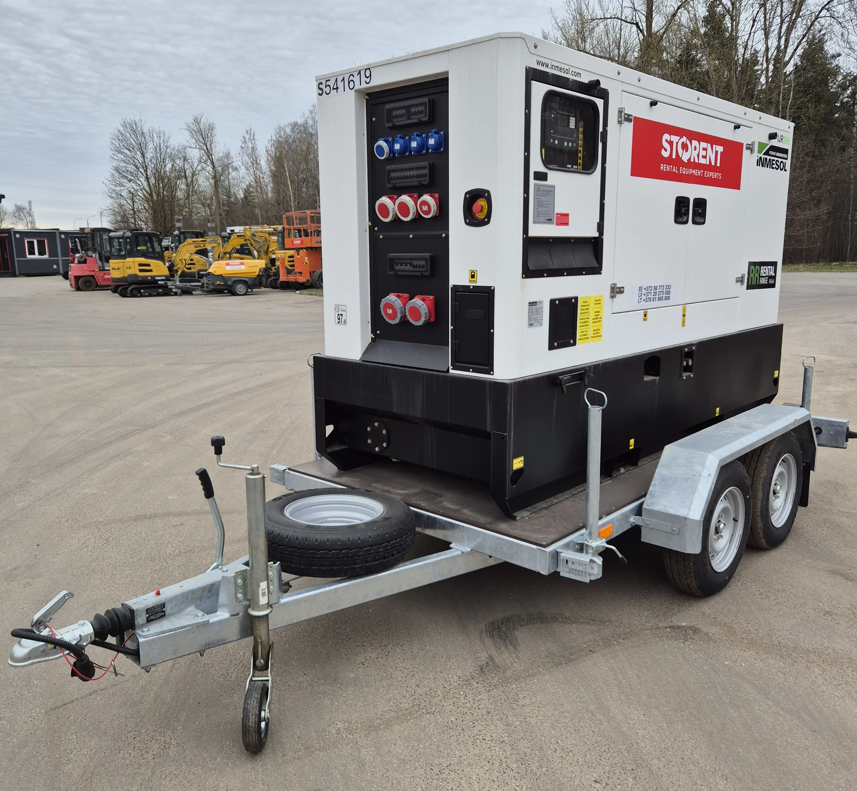 Generator, diesel - semitrailer, 48kW